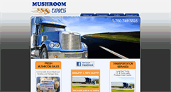 Desktop Screenshot of mushroomexpress.com